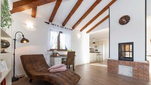 Villa | Living room | Fireplace - Villa Marina (Porec)