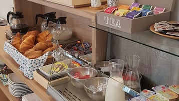 Daily buffet breakfast (EUR 10 per person)