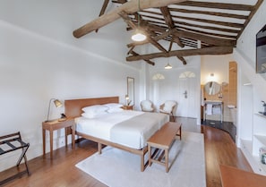 Chambre Double Supérieure, balcon, vue jardin