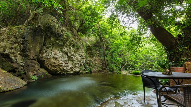 Exterior - Hidden paradise with natural lagoon-pool (Rethymno)