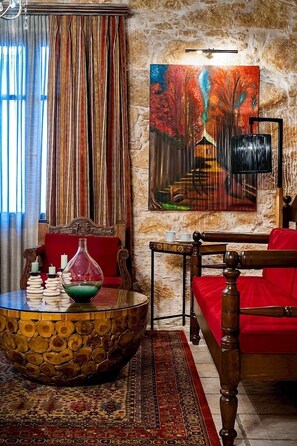 Comfort Villa | Living area - Luxury Villa Archontariki (Kissamos)