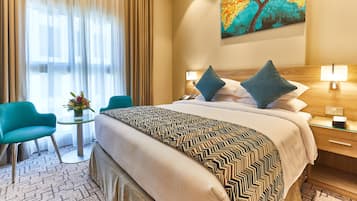 Classic King Room | Ropa de cama de alta calidad y edredón
