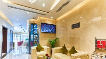Sala de estar en el lobby