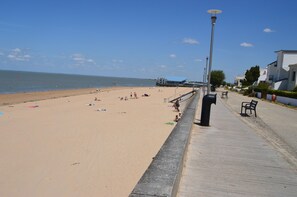 On the beach