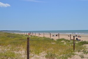 Accommodatie ligt op het strand