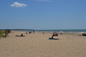 Accommodatie ligt op het strand