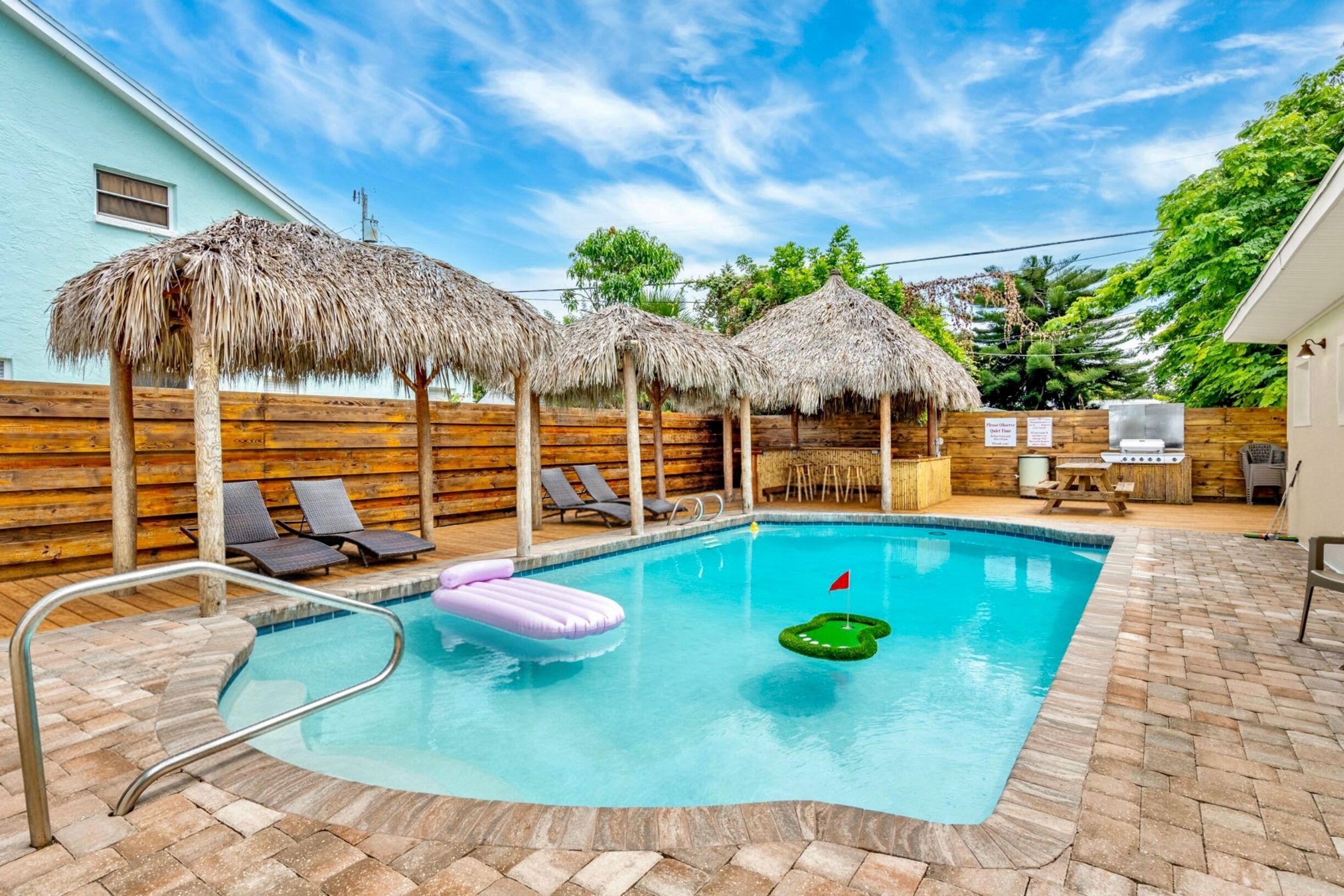 Außenpool, beheizter Pool