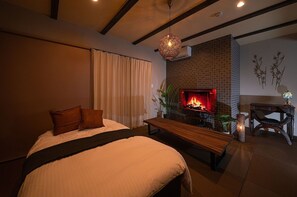 3 bedrooms, desk, free WiFi, bed sheets - New Yojo no bi Backside of Yufuin Station / Yufu Ōita (Yufu)