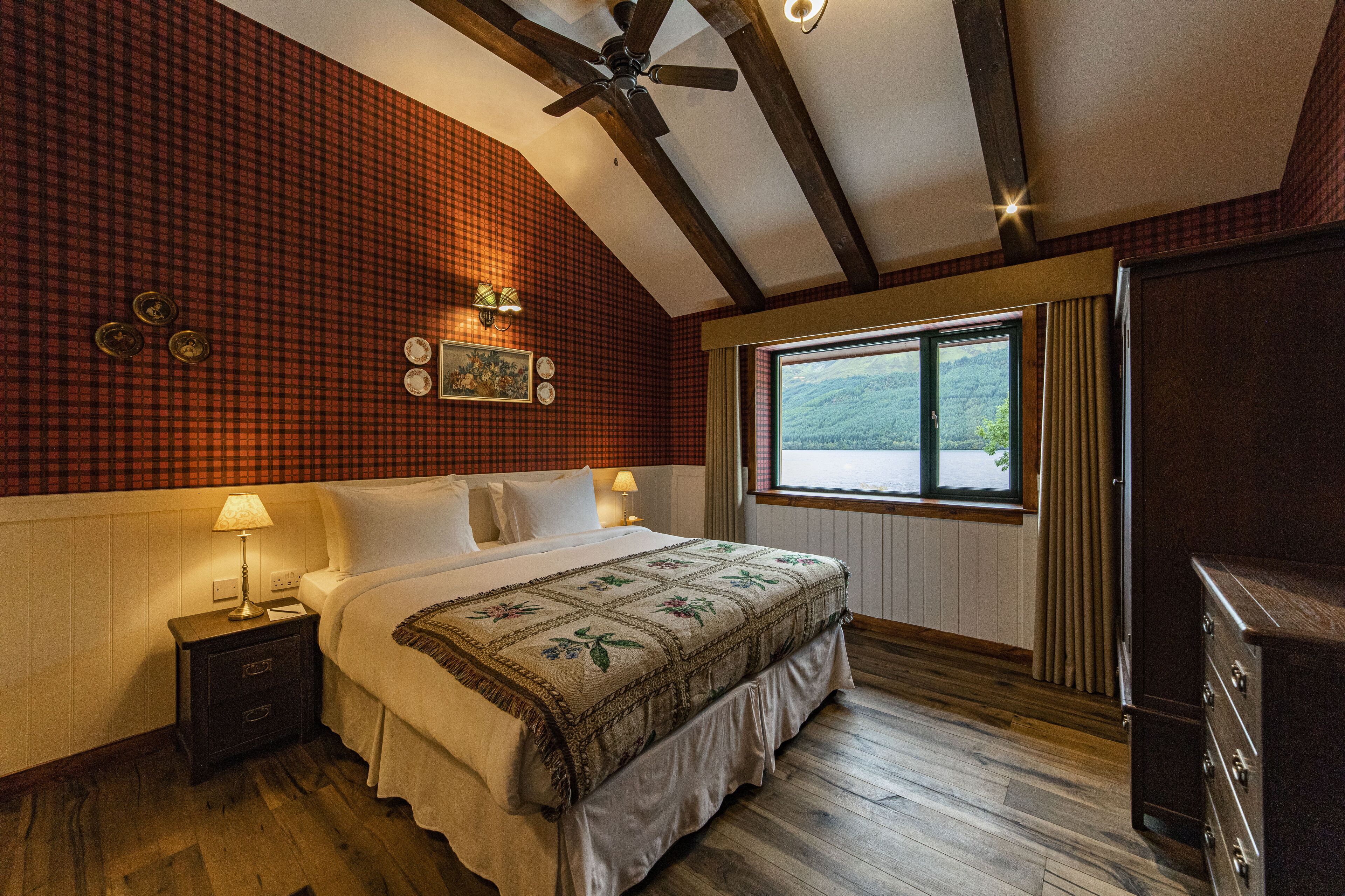 Tartan & Timber | Down duvets, pillow-top beds, in-room safe, individually decorated