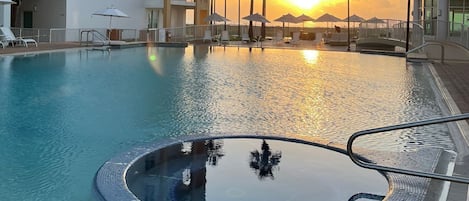 Uppvärmd pool