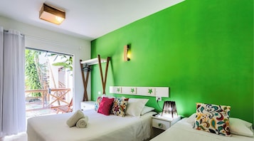 Minibar, cunas gratuitas, wifi gratis y ropa de cama