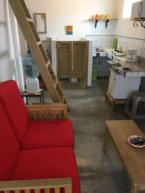 Living area - Iguana Azul - Hostel (Copan Ruinas)