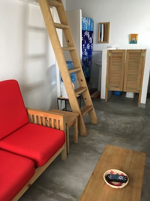 Living area - Iguana Azul - Hostel (Copan Ruinas)