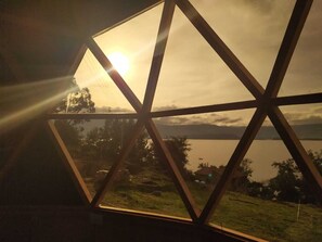 Vue depuis l’hébergement