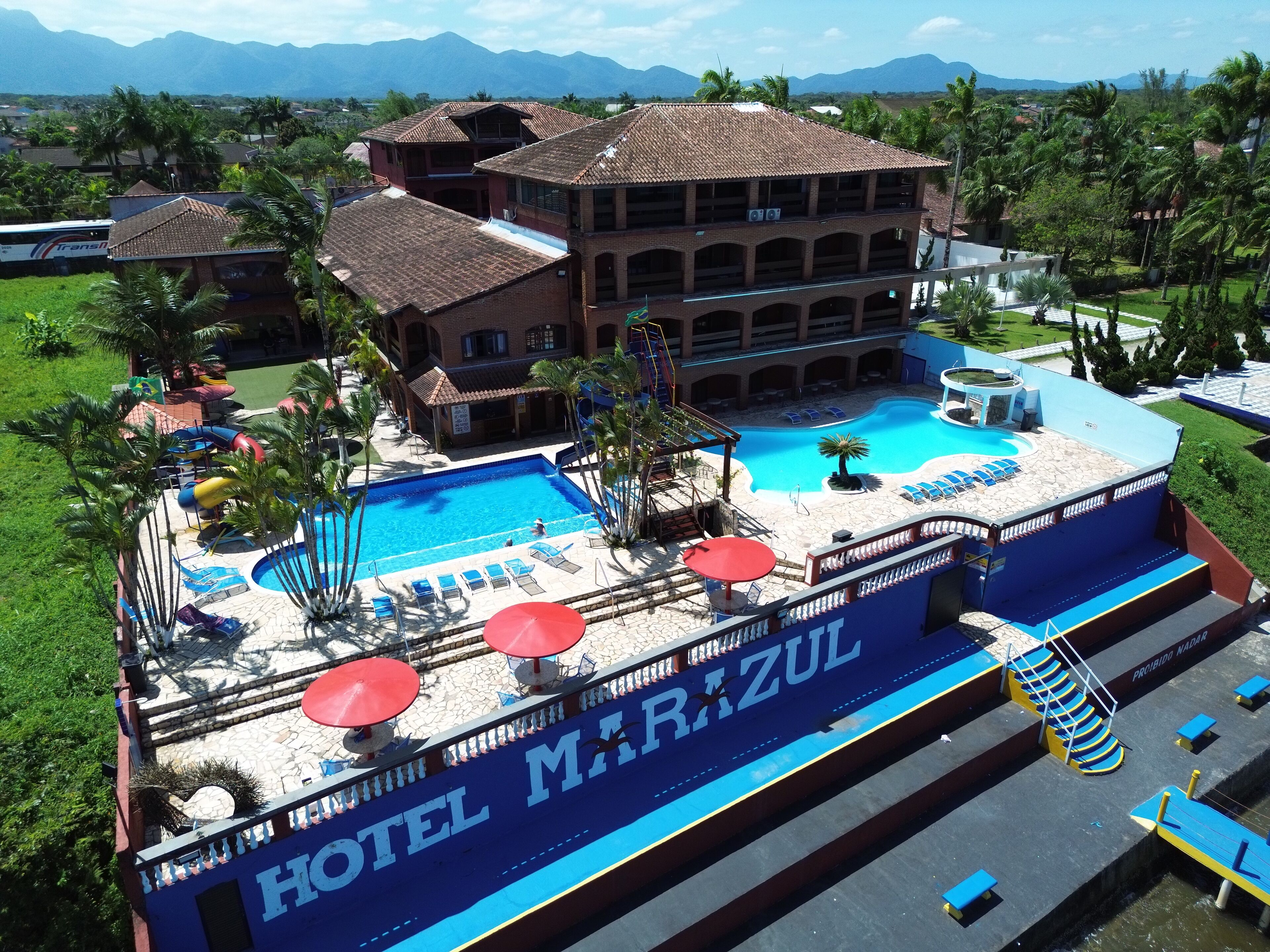 Fassade der Unterkunft