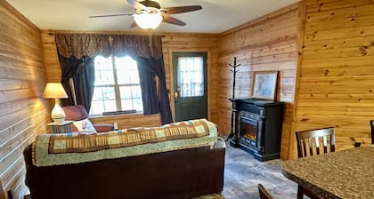 Cozy and very nice cabin with water view and water/snowmobile access!