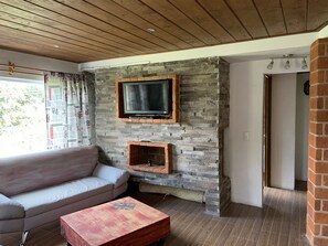 Living area - Cabin in the middle of nature  (Real del Monte)