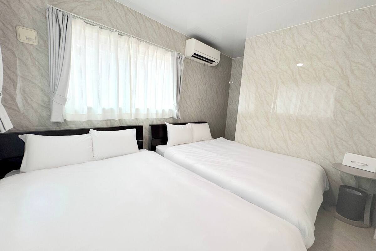 4 chambres, fer et planche à repasser, Wi-Fi gratuit, draps fournis