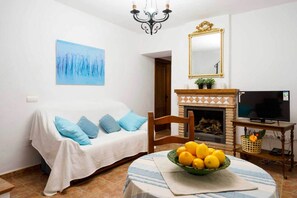 Televisor i llar de foc