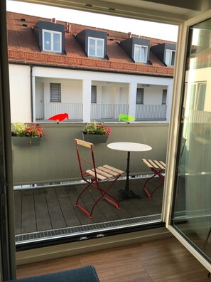Apartment, 1 Bedroom, Balcony, Mezzanine (Wolke 9) | Balcony