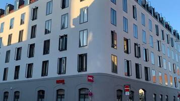 Façade de l’hébergement