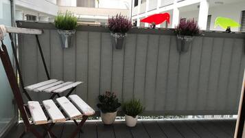 Appartement, 1 lit double, balcon (Wolke 7) | Balcon