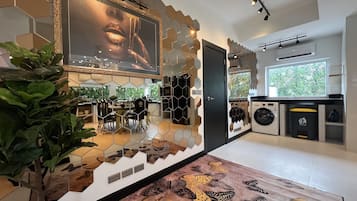 Exclusive Villa, Multiple Bedrooms, Private Pool, Pool View | Private kitchen | Fridge, microwave, oven, stovetop