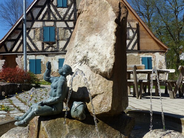 Exterior detail - Zum Alten Fritz (Weigendorf)