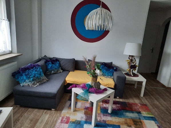 Appartement, 3 chambres (Guenther) | Aire de séjour