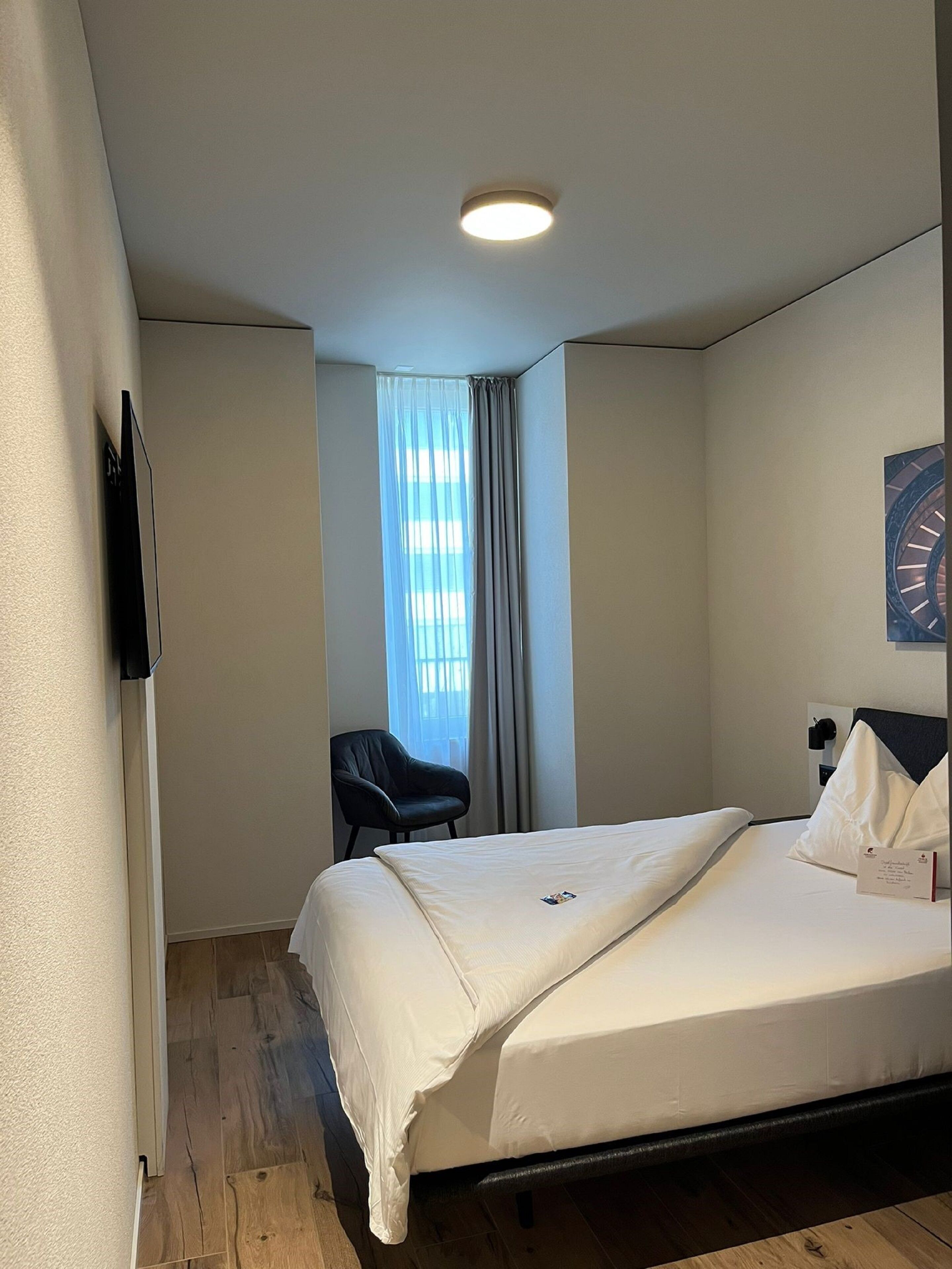 standard einzelzimmer mit wenig tageslicht, klimaanlage | 1 bedroom, hypo-allergenic bedding, soundproofing, free wifi