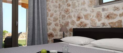 2 chambres, fer et planche Ă repasser, Wi-Fi, literie fournie