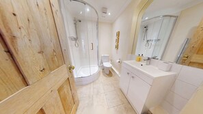 Shower, hair dryer