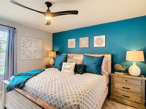 6 bedrooms, iron/ironing board, travel cot, WiFi