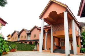 Fassade der Unterkunft