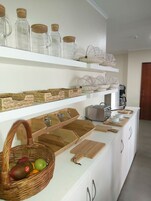 Daily buffet breakfast (EUR 13 per person)