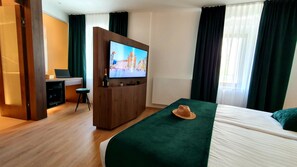 1 habitación, cuna de viaje, wifi gratis y ropa de cama
