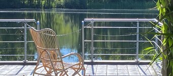 Vacation home at the Schaalsee the bridge house. A dream of peace and serenity.