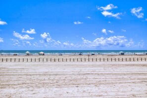 Na praia 