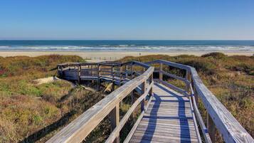 Accommodatie ligt op het strand