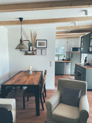 Bungalow, eigenes Bad, eingeschränkter Meerblick (Bungalow Cordula) | Restaurant