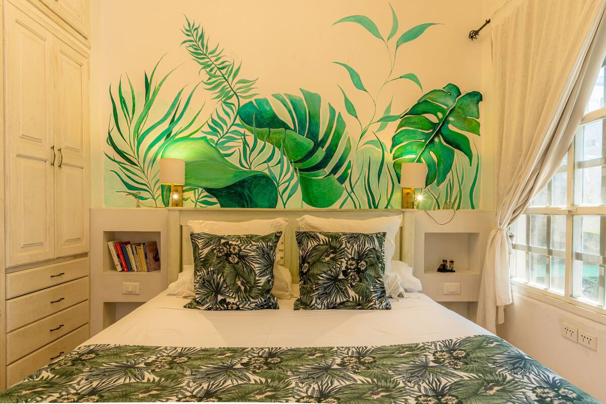 Studio Suite Premium, quang cảnh vườn | Bộ đồ giường cao cấp, chăn bông