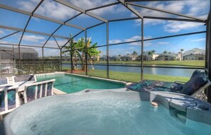 Pool - Ref 04 Superb 4 Bed Villa With Lake View Private Pool (Kissimmee)