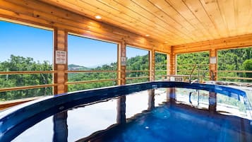 Indoor pool, outdoor pool