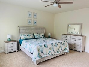 5 bedrooms, desk, iron/ironing board, free WiFi