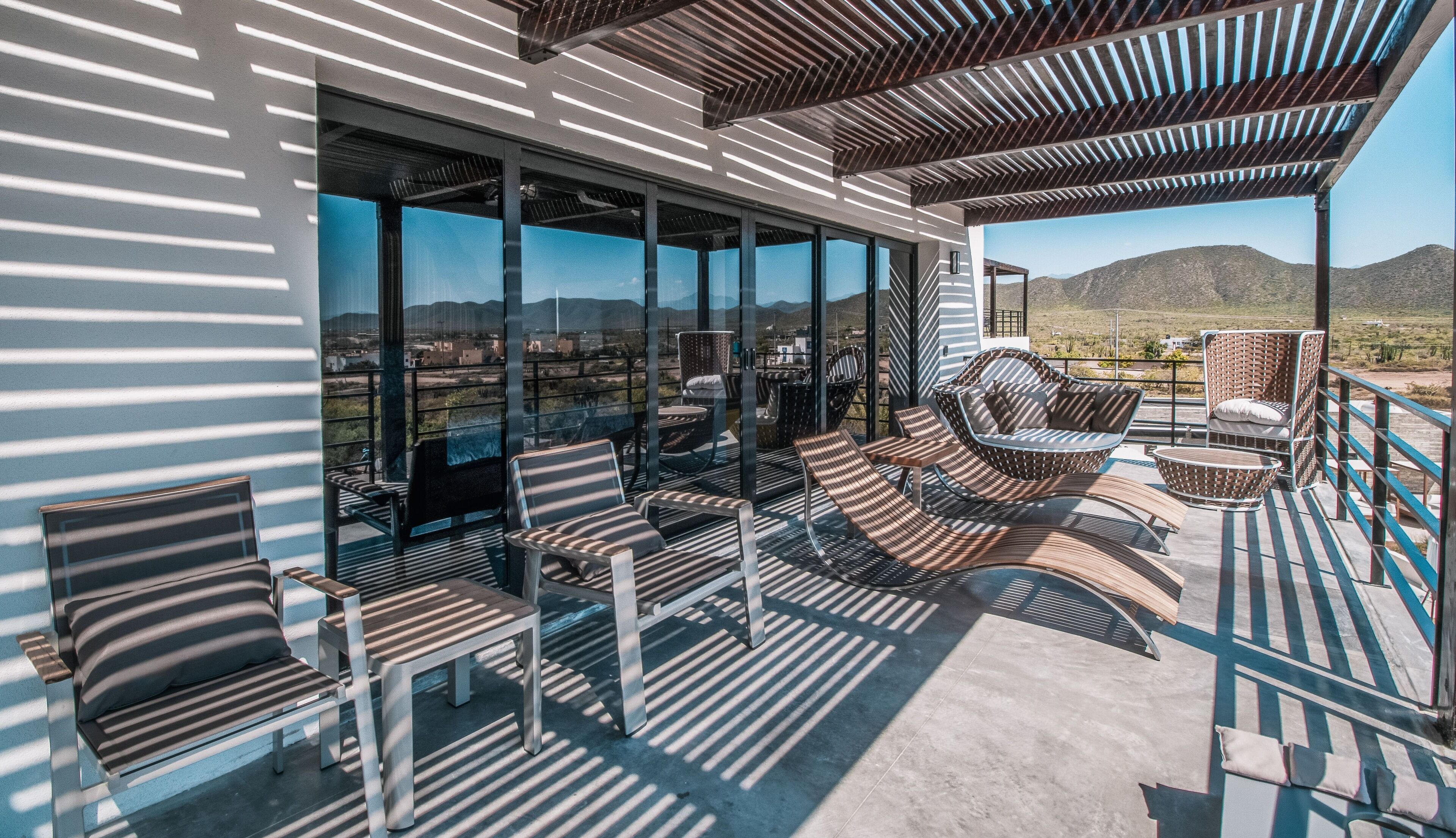 Penthouse presidencial, 4 habitaciones, vista al océano | Terraza o patio