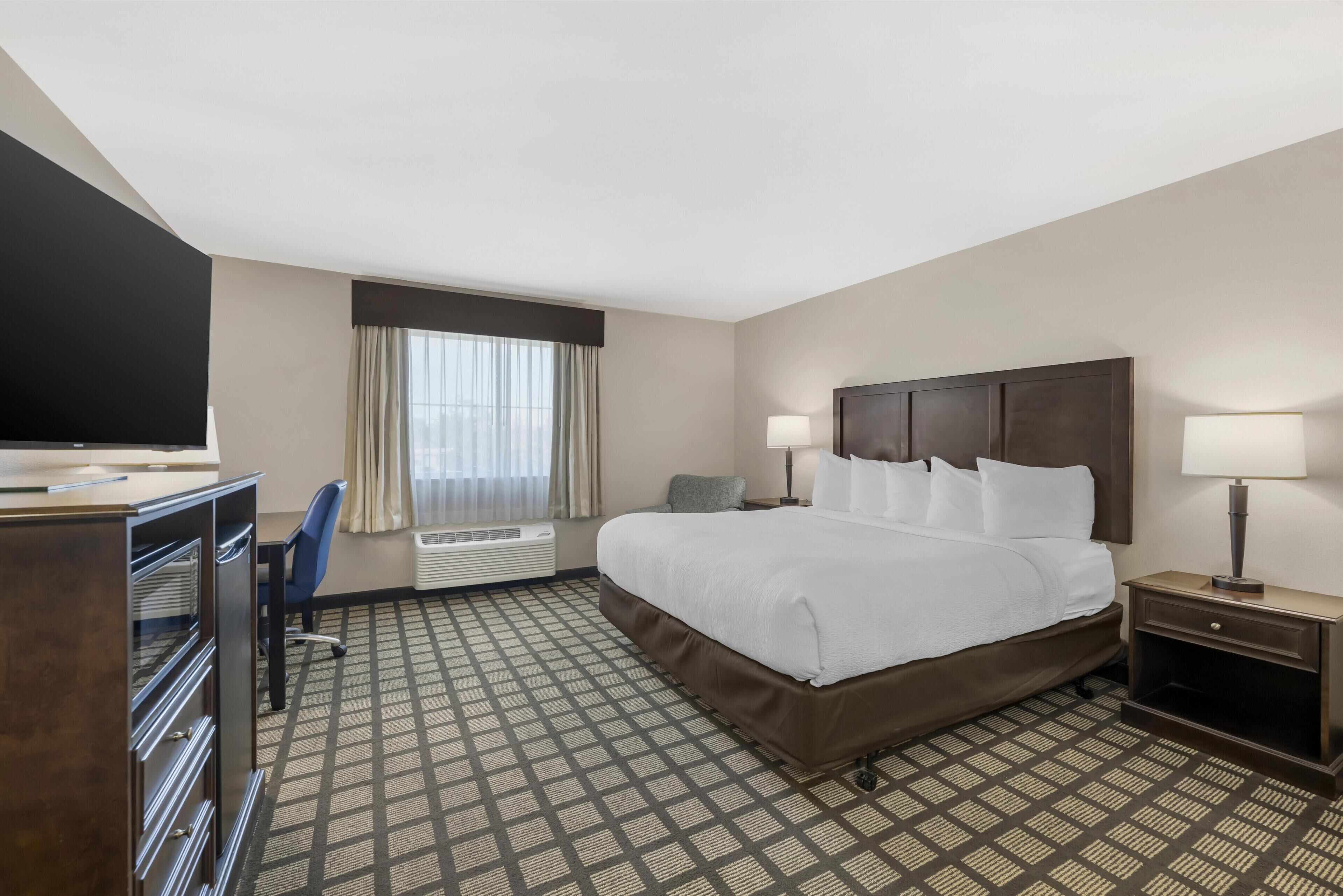 Standard Room, 1 King Bed, Accessible, Refrigerator & Microwave | Soundproofing, free WiFi, bed sheets