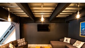 Deluxe Apartment | Living area | TV - Destination Polanco @Arquímides (Mexico City)