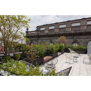 Rooftop terrace