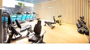 Fitness facility - Icon Condesa · All Amenities Extremely Cozy Flat @ Condesa 5 star (Mexico City)