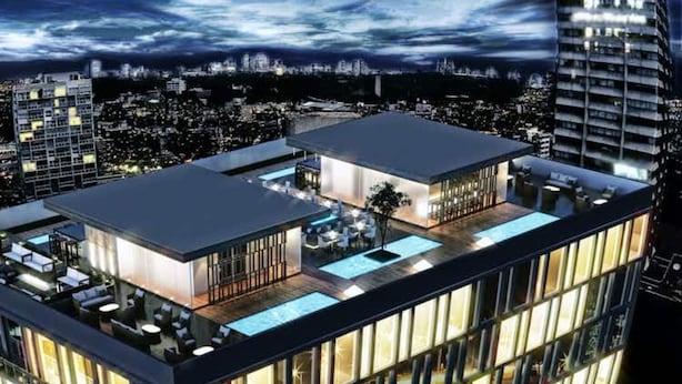 Aerial view - Icon Condesa · All Amenities Extremely Cozy Flat @ Condesa 5 star (Mexico City)